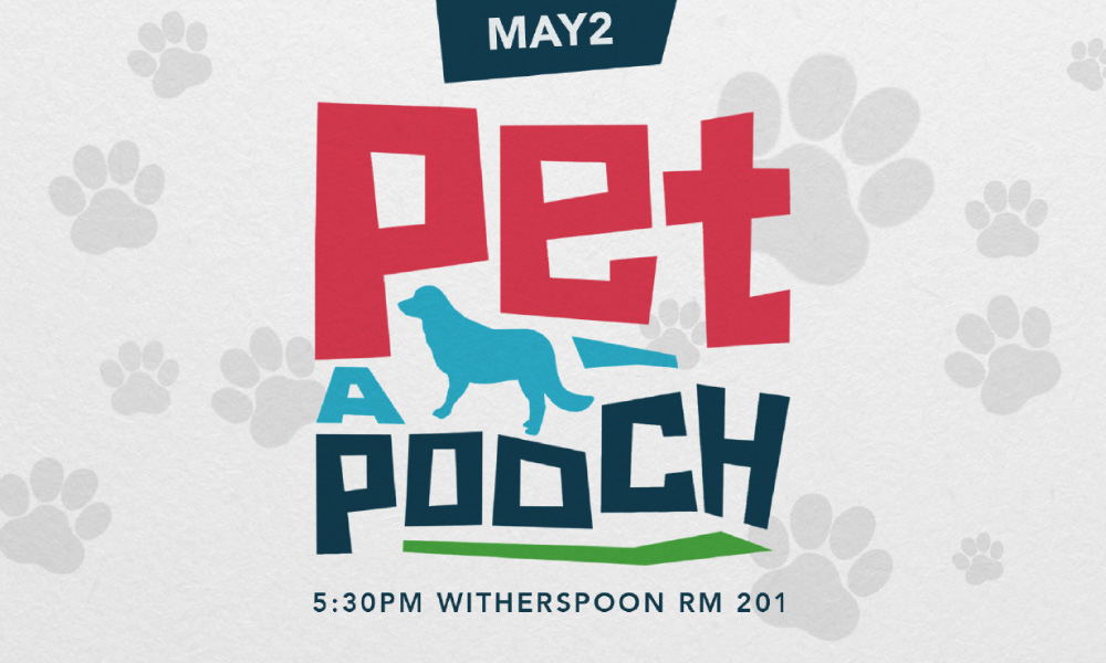 Digital design for a Pet a Pooch event